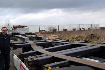 Rahmenverzug des Trailer