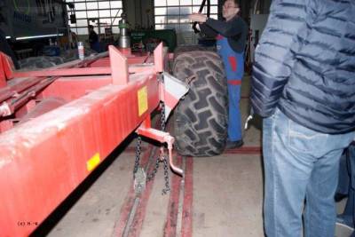 Demo zur Fahrgestellrichtung.