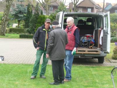 Im Austausch mit dem Friedhofsgrtner