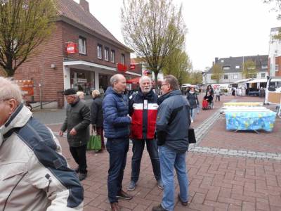 Verteilaktion der CDU Eier