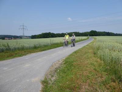 Schlussfahrer der Gruppe