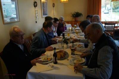 Mittagspause bei der Klausur