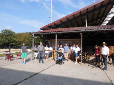 2. Fhrungsgruppe mit Hofinhabern