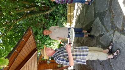 Beckumer Landwein zur Begrung darf nicht fehlen