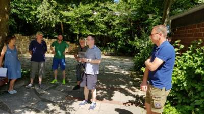 Dirk Aufderheide begrt die Teilnehmer