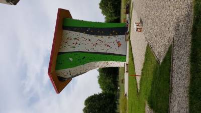 Der neue Kletterturm