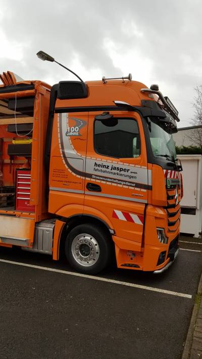 LKW mit Sonderausstattung