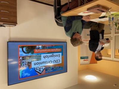 D. Aufderheide begrt die Teilnehmer