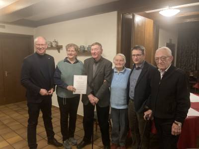 Hagemeier, Peter und Aufderheide gratulierten