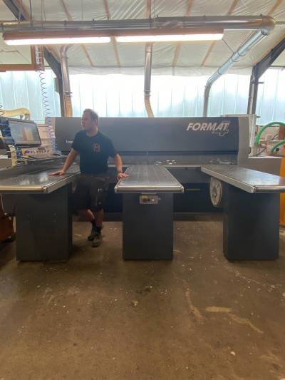 automatischer Plattenzuschnitt