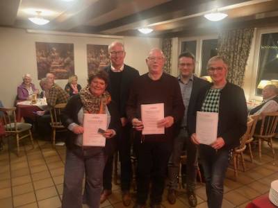 Unsere Jubilare des jahres 2024