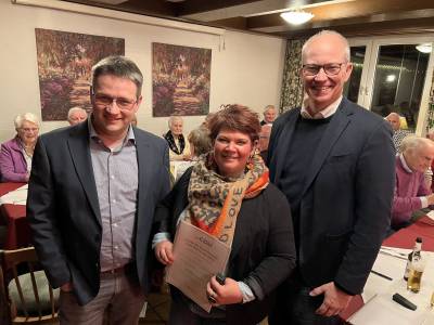 Julie Schneeweis 25 Jahre Mitglied