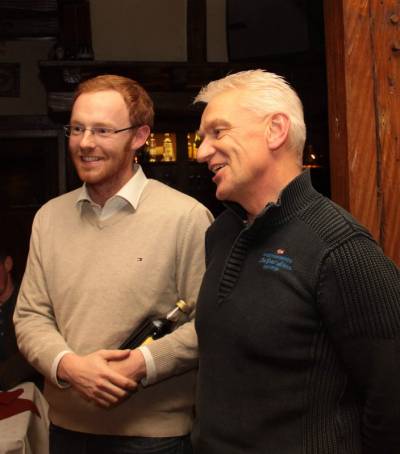 neuer und alter Vorsitzender